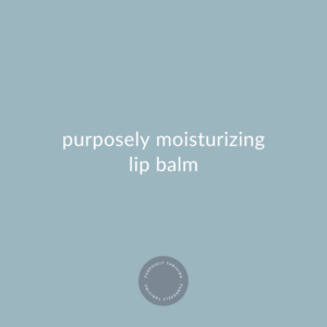 Purposely Moisturizing Lip Balm