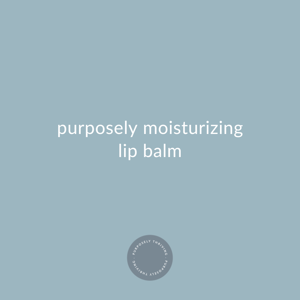 Purposely Moisturizing Lip Balm