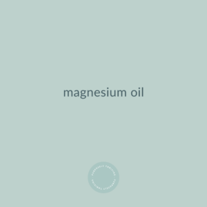 Magnesium Oil