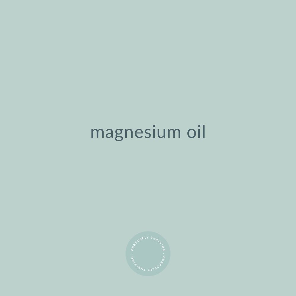Magnesium Oil